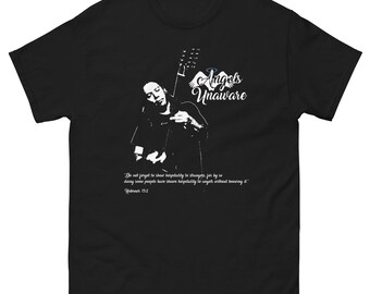 Angels Unaware Scripture Unisex classic tee