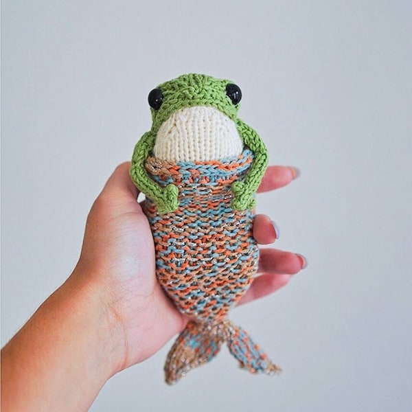 Pattern - Mermaid Tail for Frog or Doll