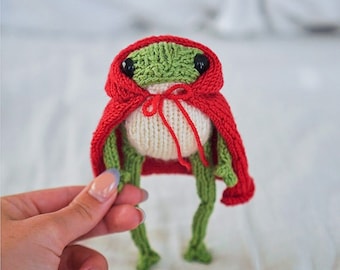 Pattern - Hooded Cape for Frog or Doll