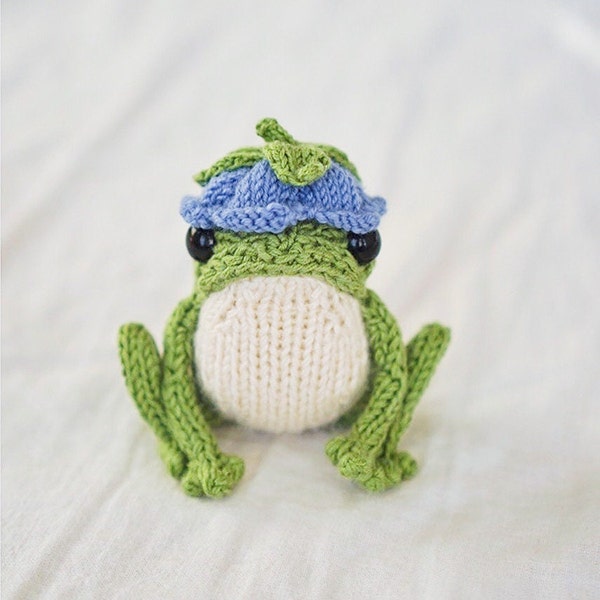 Pattern - Flower Cap for Frog or Doll
