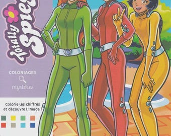 Totally Spies | Kleurboek | Goede kwaliteit | Disney | Kleurboek | PDF | Kleuren op nummer | Kleurboeken voor volwassenen | PDF