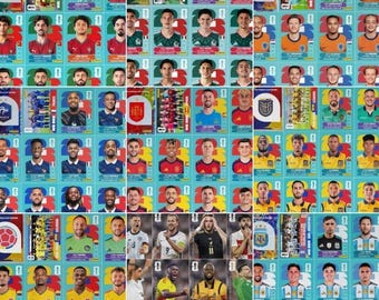 Digitaal stickerpakket met meer dan 280 voetbalstickers, geïnspireerd op het FIFA Wereldkampioenschap 2026, in PDF-formaat.