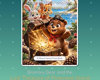 El oso Bramley y el tesoro perdido de la isla de la piña – Libro ilustrado infantil en PDF