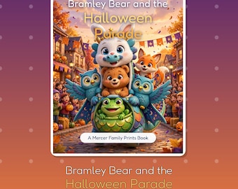 El oso Bramley y el desfile de Halloween – Libro ilustrado infantil en PDF