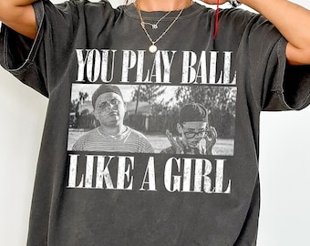 You Play Ball Like A Girl Tshirt, Comfort Colors Vintage The Sandlot Shirt, Legends Never Die Baseball T-Shirt, Retro Baseball 90s Tee