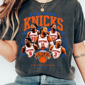 Jalen Brunson, Karl-Anthony Towns OG Anunoby Josh Hart 2026 Champions Comfort Colors Tee, NYC Basketball Fan Gift, New York Sports Apparel