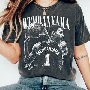 Victor Wembanyama San Antonio Basketball Vintage Comfort Colors Shirt, Wemby T-shirt