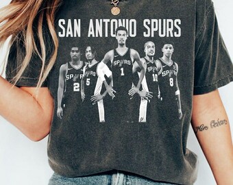 Comfort Colors® San Antonio Spurs Shirt, Victor Wembanyama Shirt, Spurs Basketball Fan Gift Shirt, Men Basketball Shirt