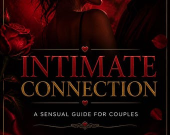 Gra dla par Intimate Connection PDF, Romantyczne pytania, Gra na randkę, Wyzwania dla par, Gra w związki, Pobierz cyfrowo