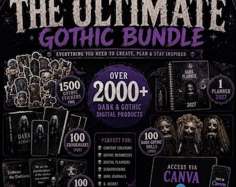 ULTIMATE Gothic Digital MEGA Bundle
