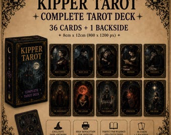 Kipper Tarot – Dark Gothic Edition