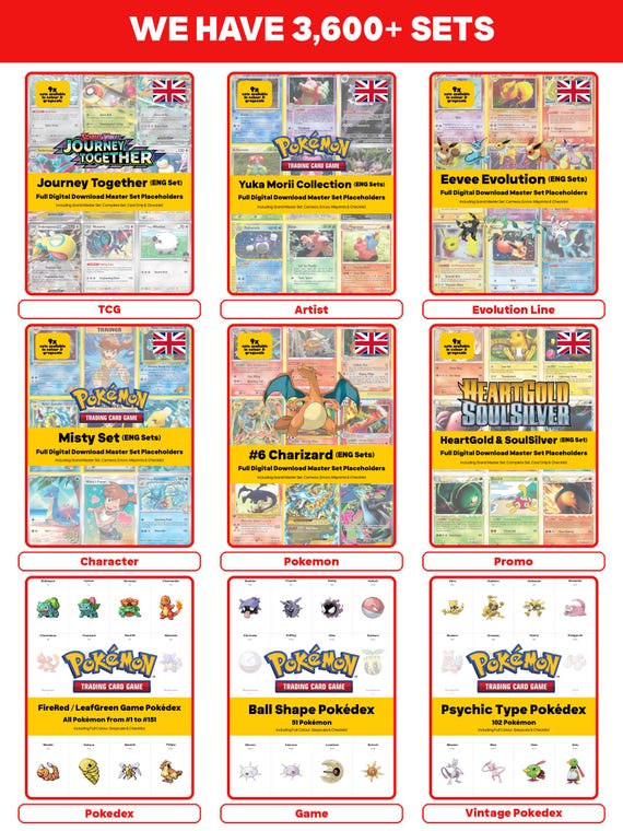 Tomokazu Komiya Master Set Pokemon Binder Artist Collection - All