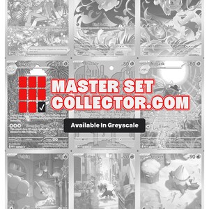 Era Megaevoluzione: Set Megaevoluzione - Modelli stampabili e segnaposto per raccoglitore del set completo + lista di controllo (download digitale) immagine 13