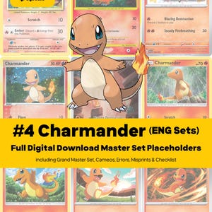 charmander pokemon card binder Obsidian Flames Custom loading sheets Charmander Card Binder - Etsy