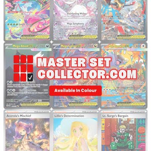 Era Megaevoluzione: Set Megaevoluzione - Modelli stampabili e segnaposto per raccoglitore del set completo + lista di controllo (download digitale) immagine 12