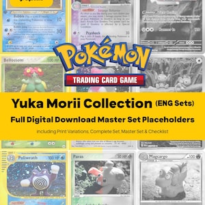 yuki mori pokemon cards Yuka Morii Binder - CollectableCardboard - Collecting