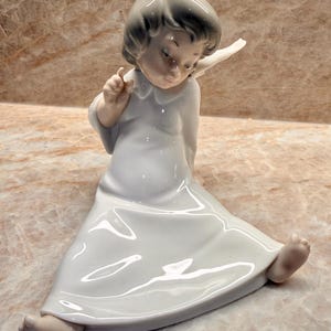 Lladro Angel Wondering - Etsy