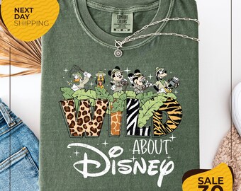 Vintage Retro Disney Animal Kingdom shirt | Mickey & friends Safari mode Let's get wild Family adventure matching shirts