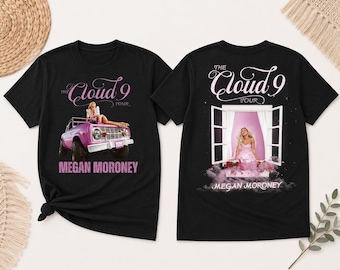 Megan Moroney Cloud 9 Tour Graphic Tee, Country Music Concert Shirt