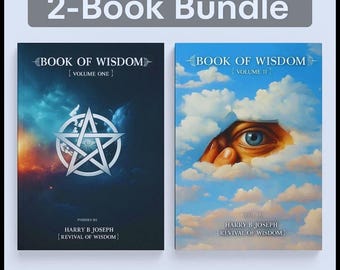 Book of Wisdom Journal, Colourful Notebook, Self Reflection & Meditation Diary, Mindfulness Gift