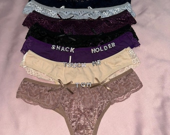 Spersonalizowane stringi z imieniem, spersonalizowane stringi z imieniem, spersonalizowane stringi bikini, spersonalizowane stringi z imieniem, bielizna z biżuterią do ciała