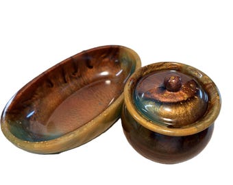 Conjuntos e potes decorativos para bijuterias