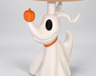 Zero Inspired 3-Wick Candle Holder, Bath & Body Works Halloween Ghost Dog Stand