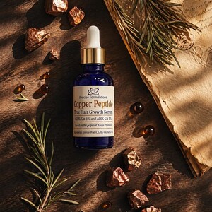 Best Seller | Copper Peptide True Hair Growth Serum | GHK-Cu, AHK-Cu | Anela Protocol image 19