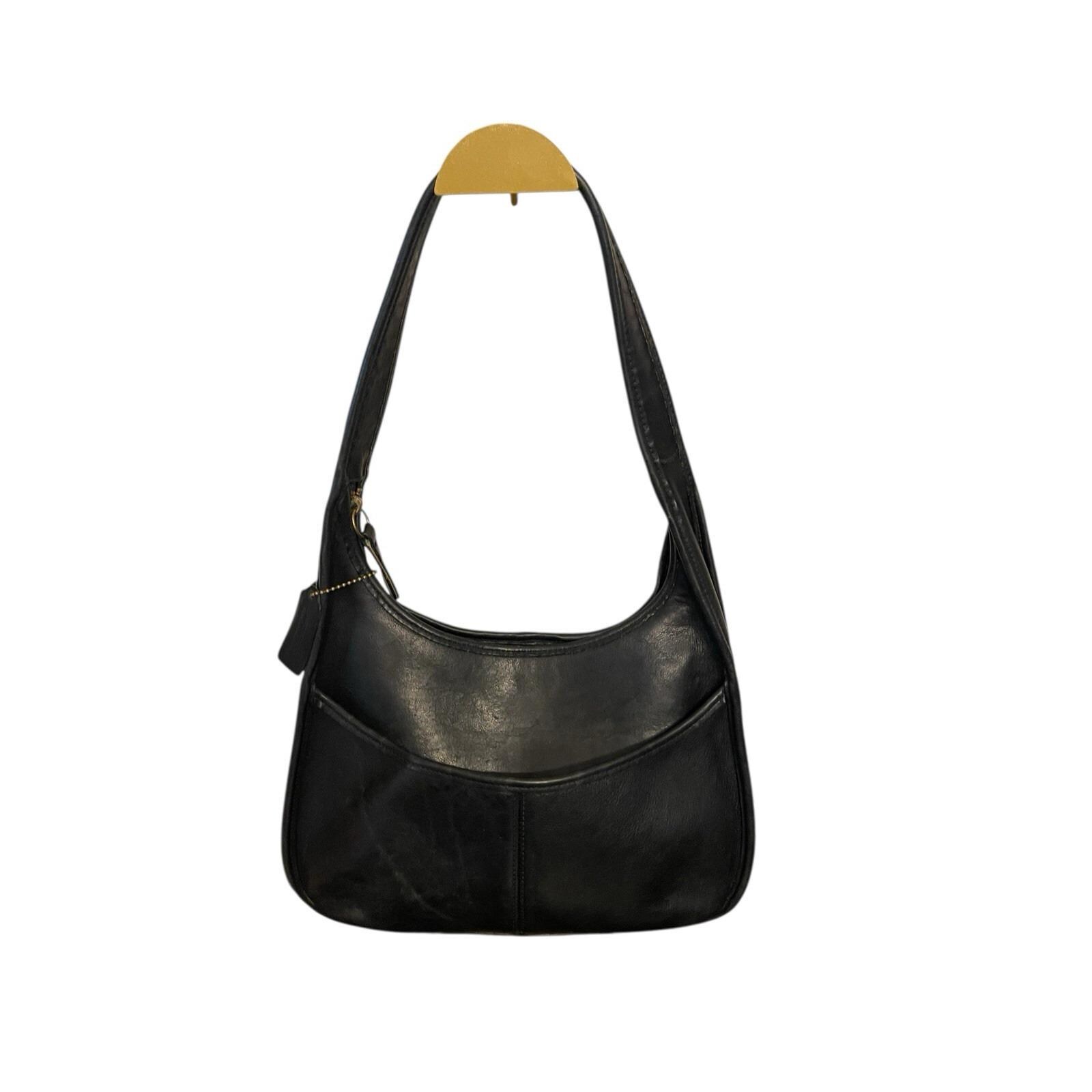 バッグ old coach leather handbag y2k grunge バッグ archive coach grunge Leather Bag y2k old coach leather