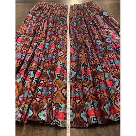 VTG 90’s Liza Lynn Pull On Broomstick Maxi Skirt … - image 3