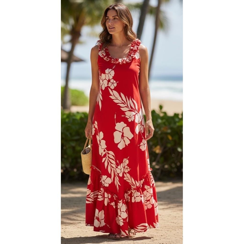 HILO HATTIE フラダンス　サイズ8 ヴィンテージ　manaola HILO HATTIE フラダンス サイズ8 ヴィンテージ manaola