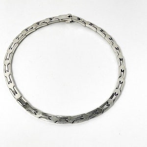 Taxco Mexico 925 Sterling Silver Thick Heavy Chain Link Necklace 80.4 Grams