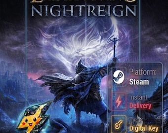 Elden Ring Nightriegn PC Steam CDkey | Online-Mehrspieler, Deluxe Edition | Sofortige Lieferung | Digitaler Download