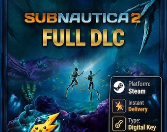 Subnautica 2 Steam CD Key PC | Digitaler Download-Freigabe-Code | Offener Zugriff auf das volle Spiel + DLC | Sofort Lieferung Global Key