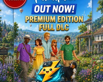 Paralives Steam CD Key PC | Ultimate Edition, All DLC, Online Features (Instant Delivery)