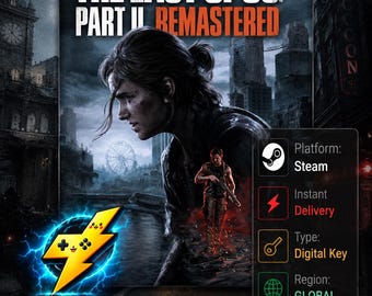 The Last of Us Part 2 Remastered Steam Key | PC Digital Download (Global)