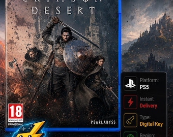 Crimson Desert PS5 FULL Digital Access Digital Download– Easy Account Login
