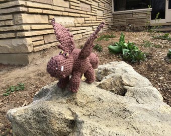 Meatlug the Gronkle PDF US crochet pattern