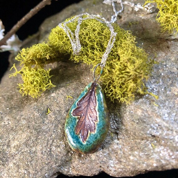 Faerie Jewelry Oak Jewellery Leaf 
