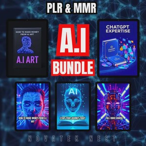 Ultieme AI-bedrijfsgroeibundel: ChatGPT-, AI-kunst- en videocursussen | Digitale download | Directe toegang afbeelding 6