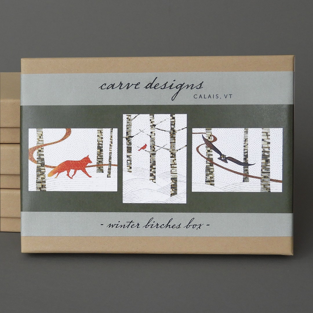 Winter Birches: 10 Blank Winter Notecards, a Celebration of a Birch ...