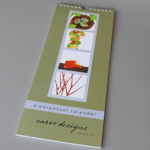 Perpetual Birthday Calendar: Never forget another birthday! Birthday calendar or gardening calendar for nature lover. Great wedding present!