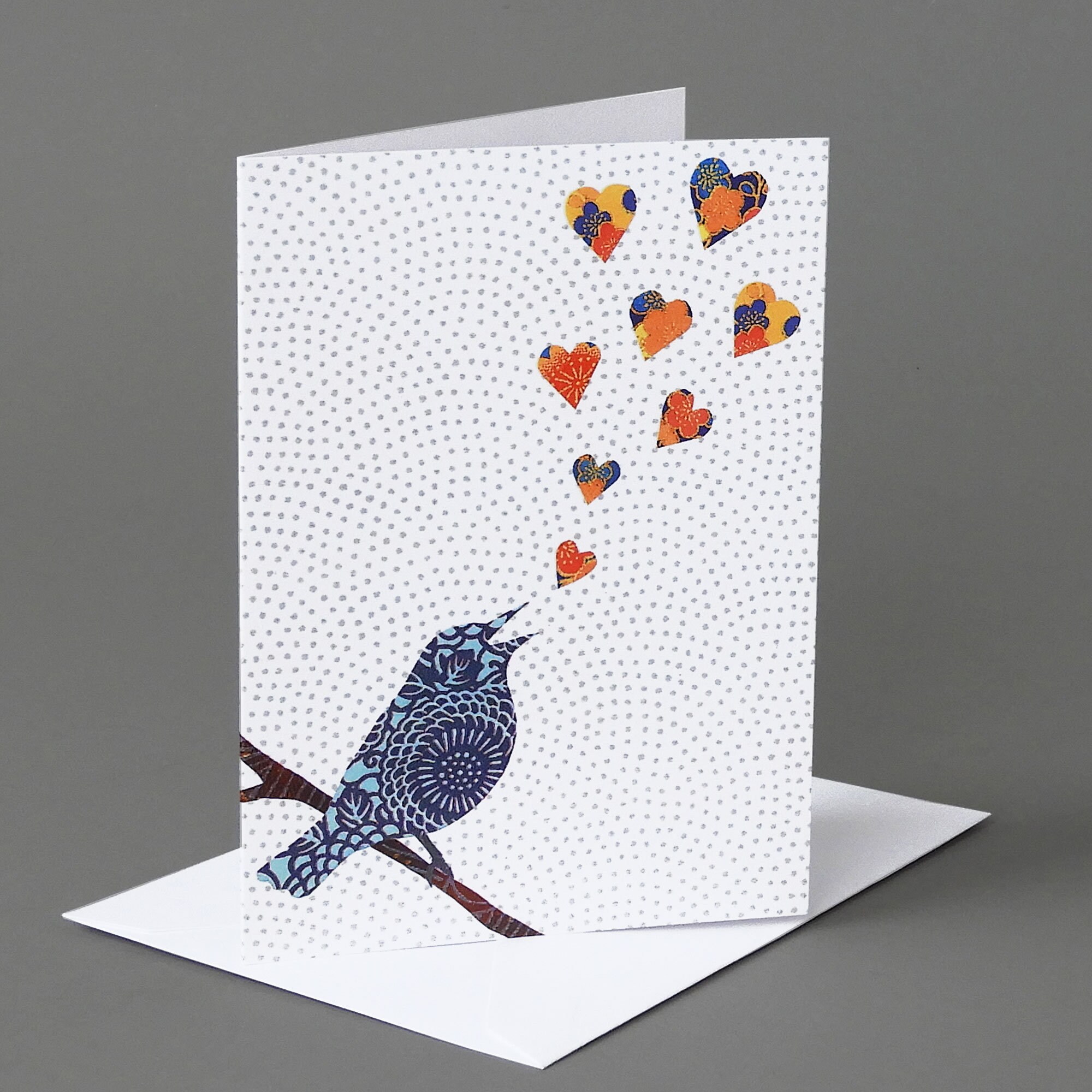 Personalised Our First Valentines Card Love Birds Husband Wife Mr & Mrs 