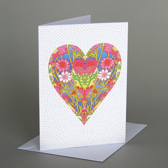 Origami Heart A Blank Valentine Anniversary Just Because Card Origami Paper Pink