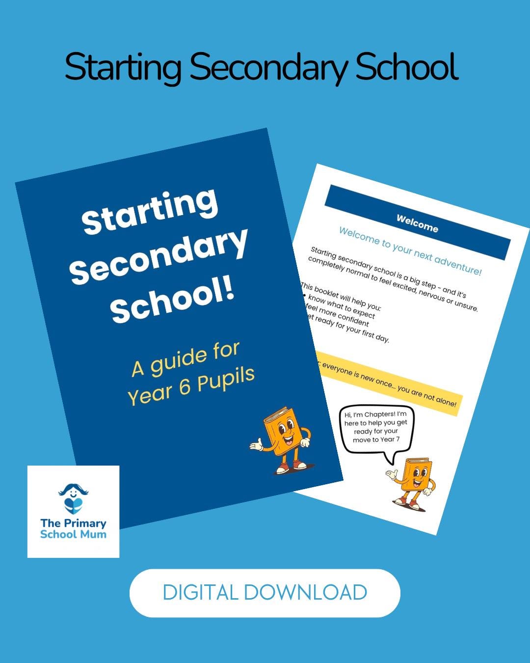 Year 6 to Year 7 Transition Booklet | Secondary School Prep Guide ...