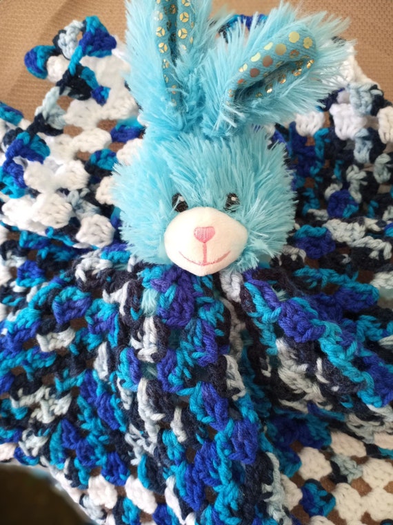 Blue bunny lovey new arrivals
