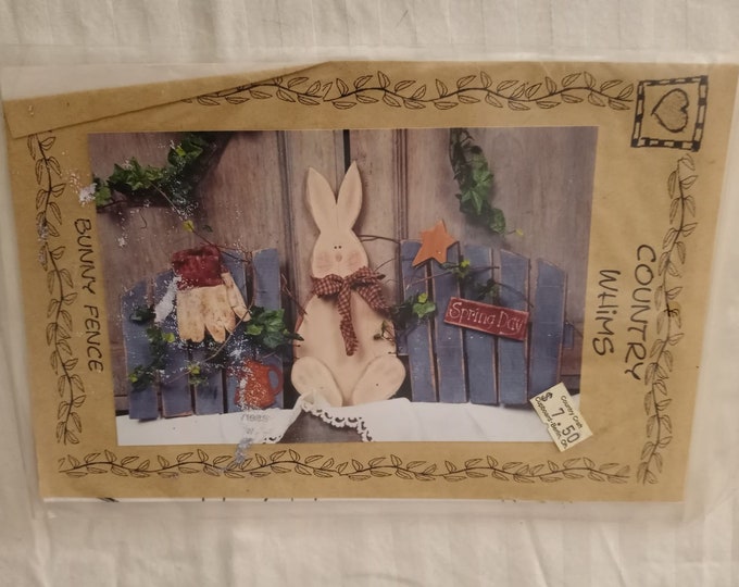 County Whims Bunny Fence woodworking pattern