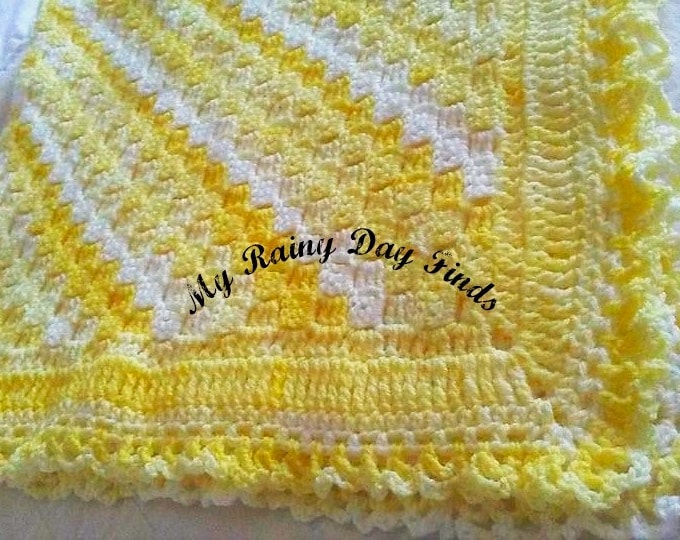 Sunshine baby afghan