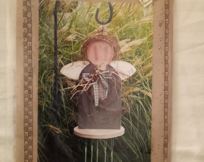 Country blessings # 122 Annabel wood craft painted windchime pattern