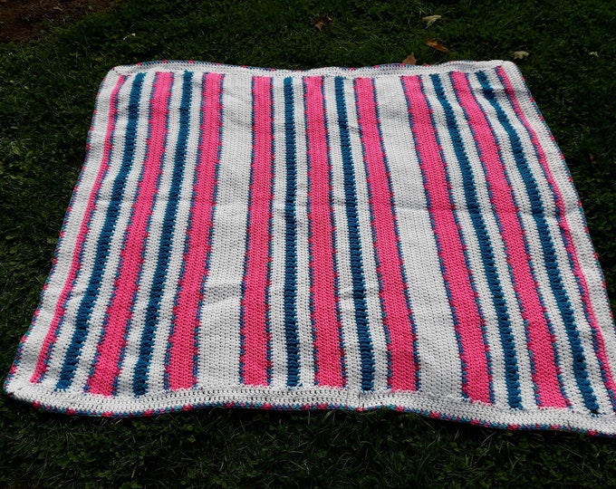 Candy Stripe Afghan - This is a second.